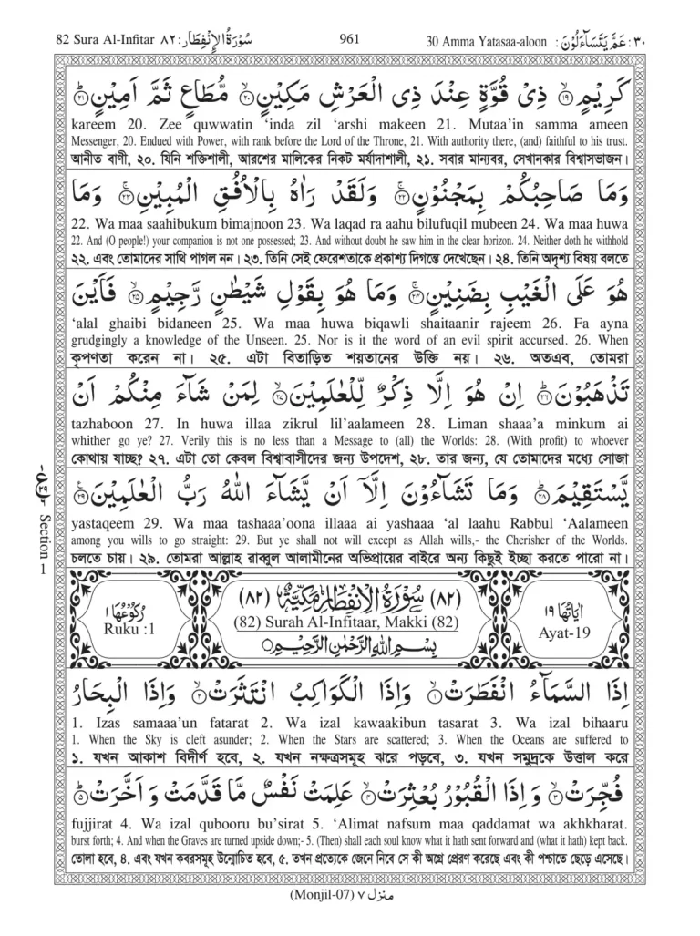 Holy Quran 30. Amma Yeatasaluna (C)==-09